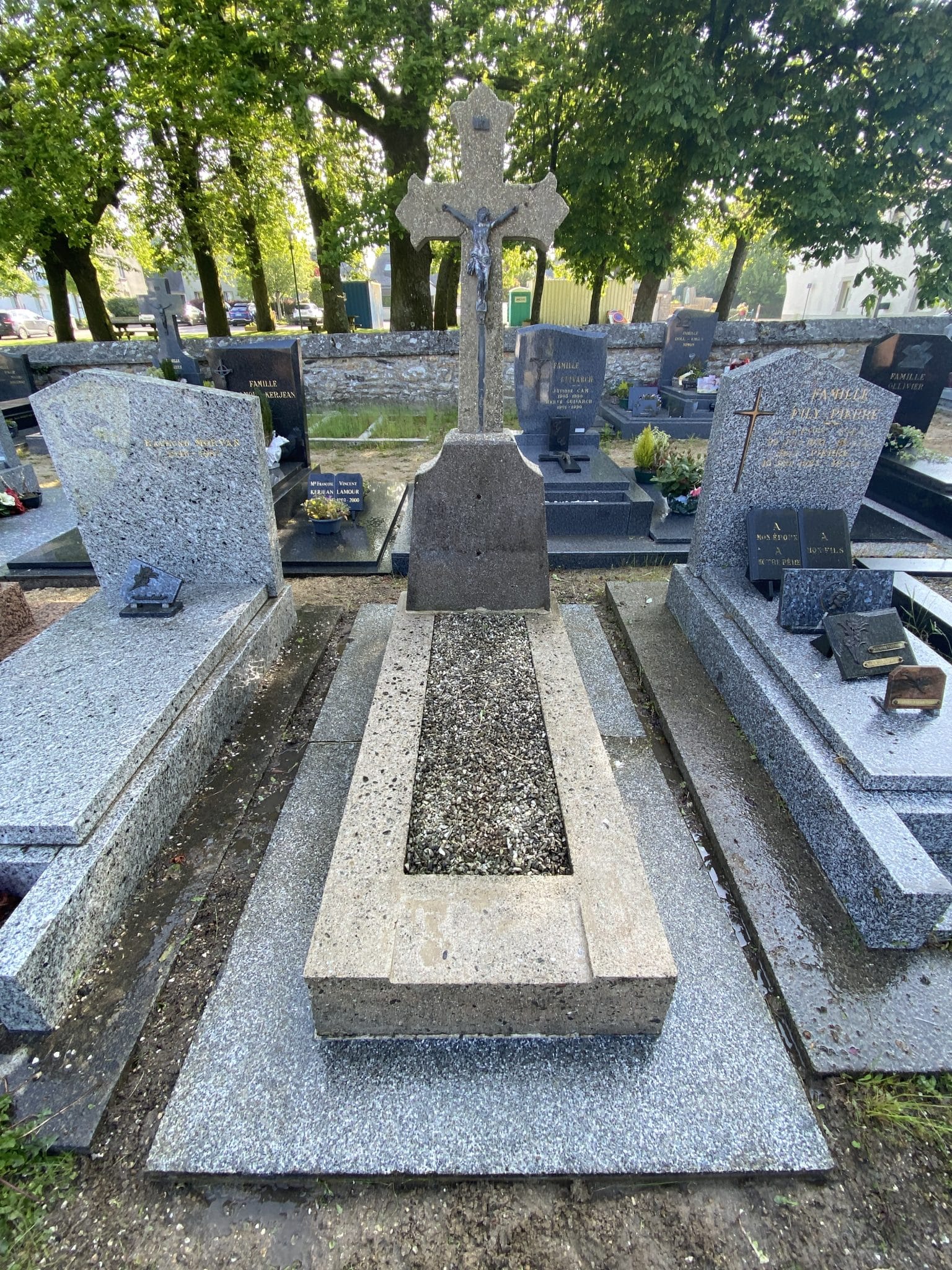 avant changement gravier